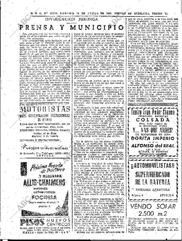 ABC SEVILLA 18-06-1960 página 25