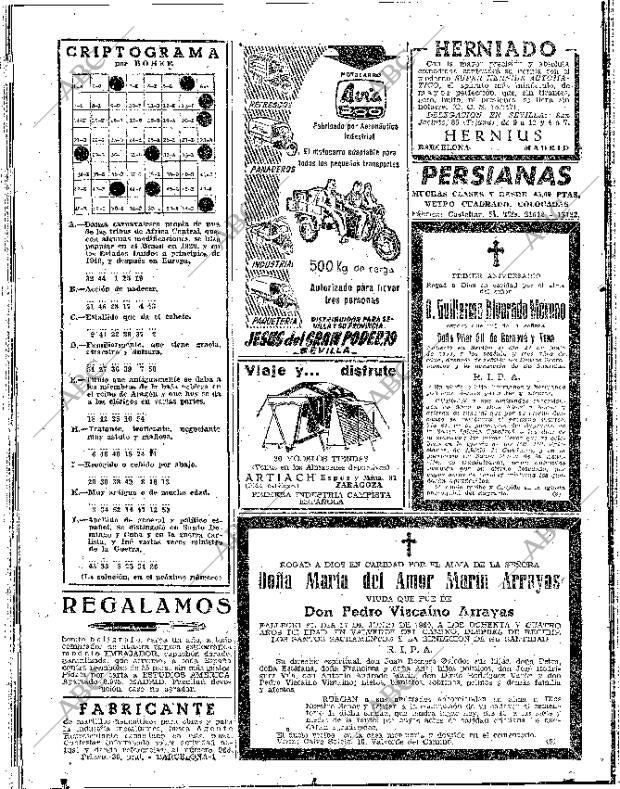 ABC SEVILLA 18-06-1960 página 38