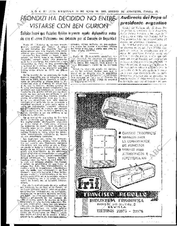 ABC SEVILLA 19-06-1960 página 43