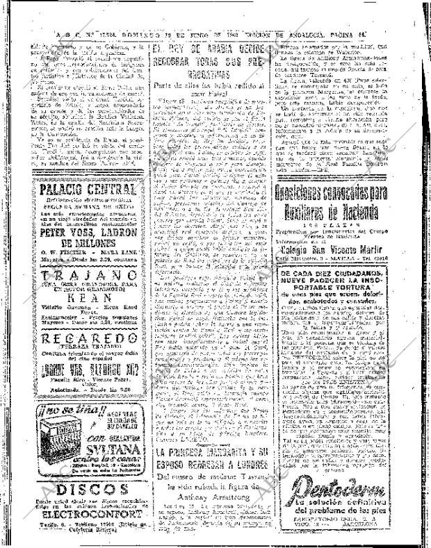 ABC SEVILLA 19-06-1960 página 44