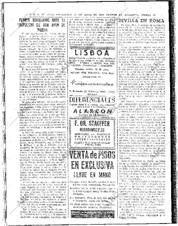 ABC SEVILLA 19-06-1960 página 46
