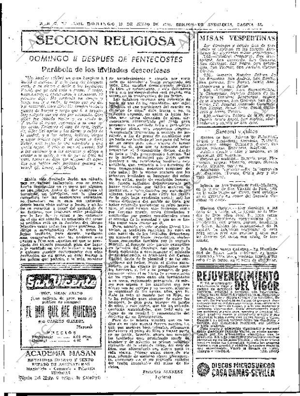 ABC SEVILLA 19-06-1960 página 55