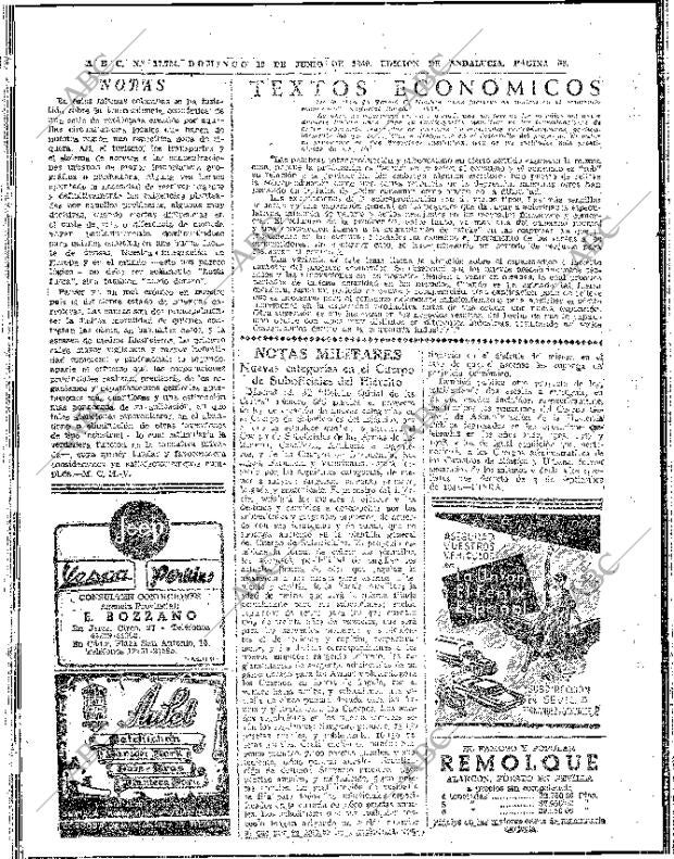 ABC SEVILLA 19-06-1960 página 58