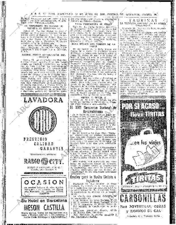 ABC SEVILLA 19-06-1960 página 60