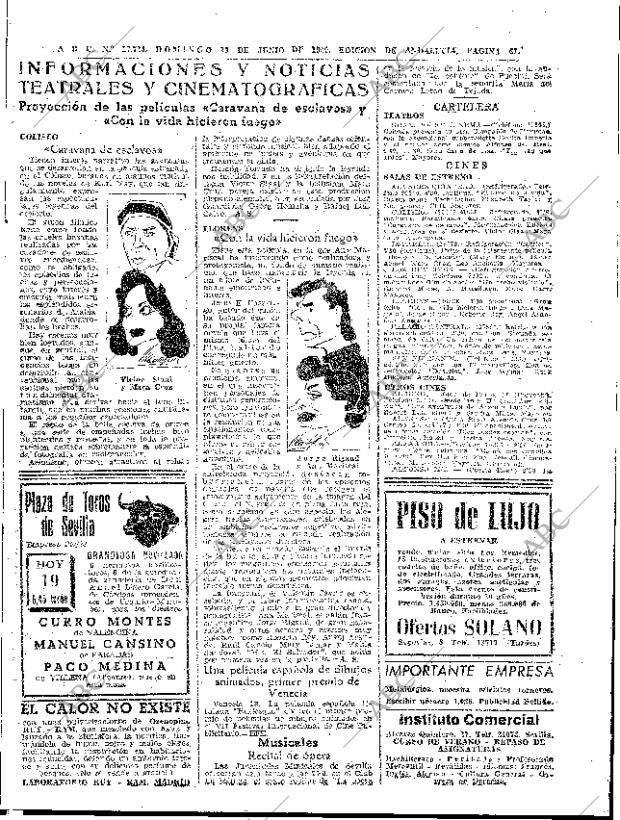 ABC SEVILLA 19-06-1960 página 61