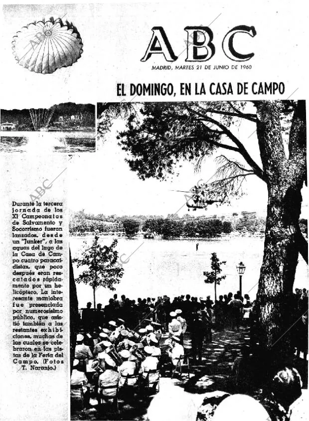 ABC MADRID 21-06-1960 página 1