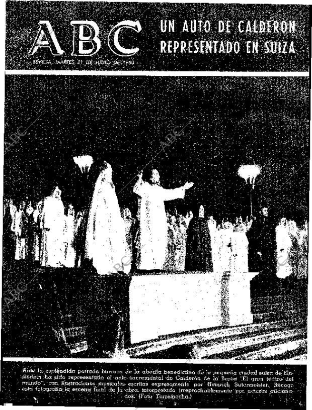 ABC SEVILLA 21-06-1960 página 1
