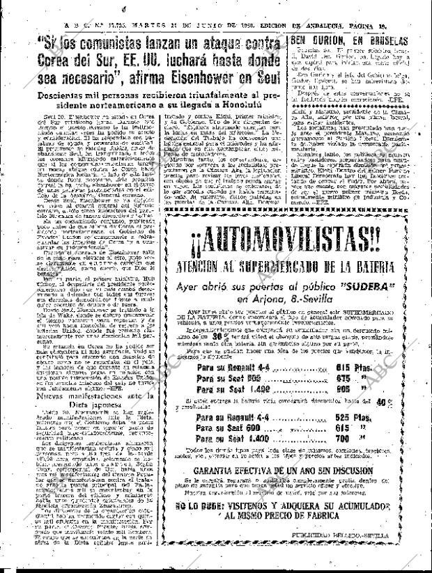 ABC SEVILLA 21-06-1960 página 19
