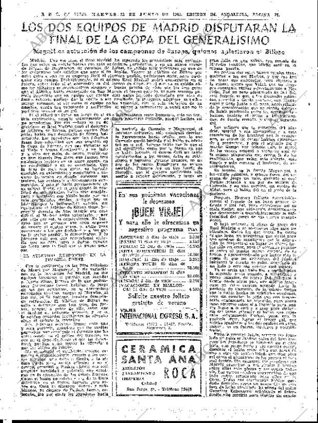 ABC SEVILLA 21-06-1960 página 27