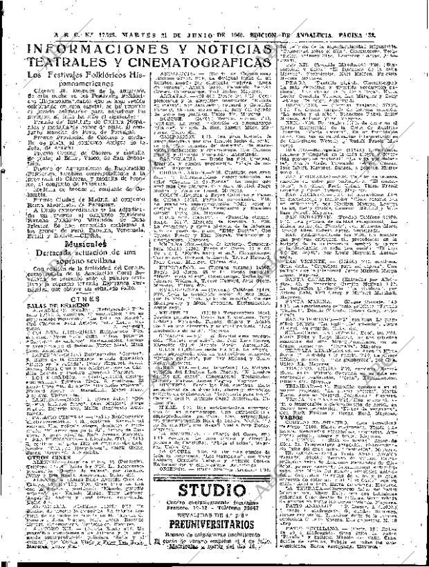 ABC SEVILLA 21-06-1960 página 33