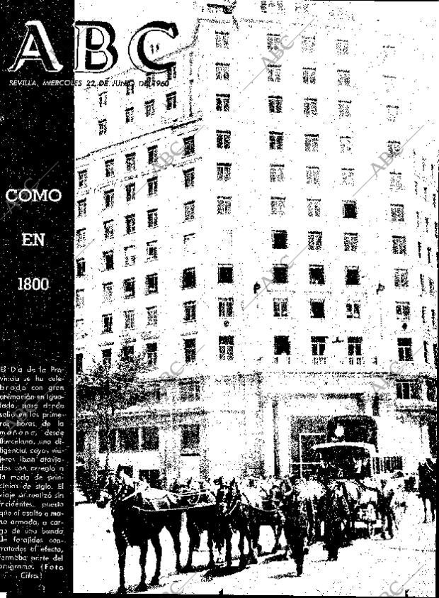 ABC SEVILLA 22-06-1960 página 1