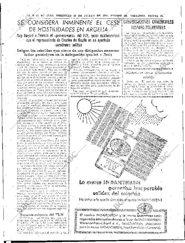 ABC SEVILLA 22-06-1960 página 21