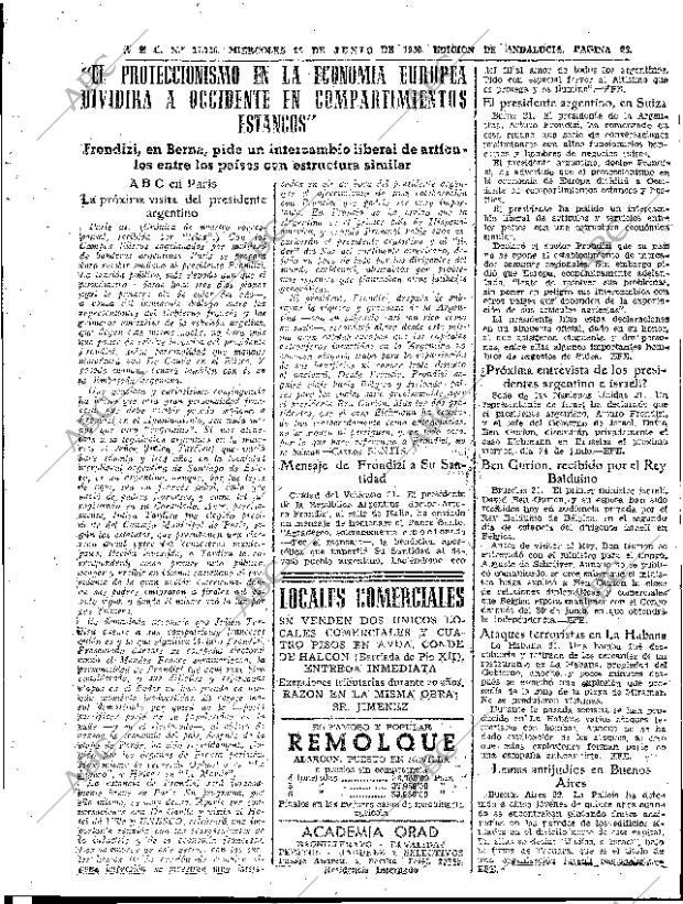 ABC SEVILLA 22-06-1960 página 23