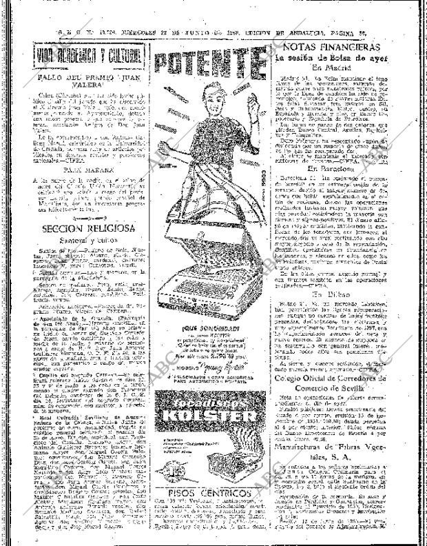ABC SEVILLA 22-06-1960 página 30