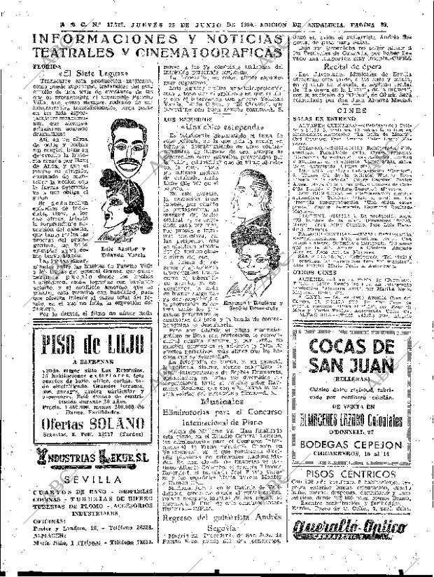 ABC SEVILLA 23-06-1960 página 39