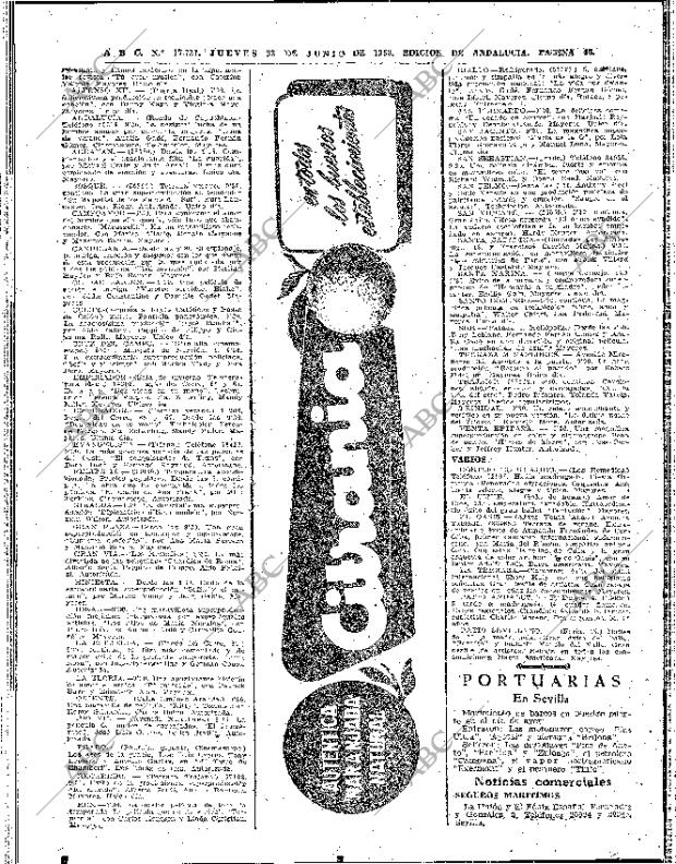 ABC SEVILLA 23-06-1960 página 40