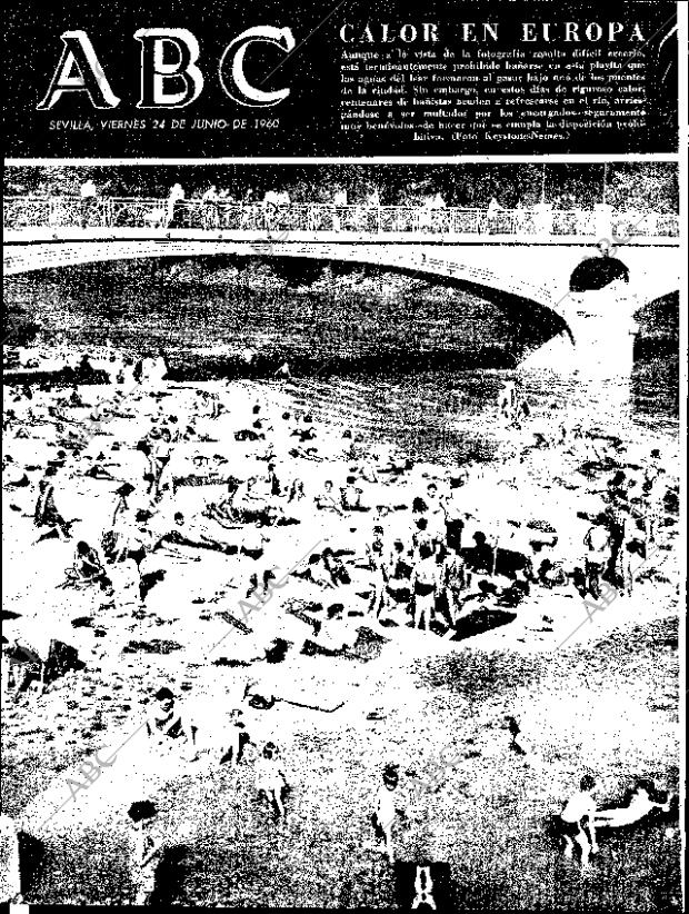 ✳El 24 de enero de 1960, ABC anunciaba una de las mayores proezas