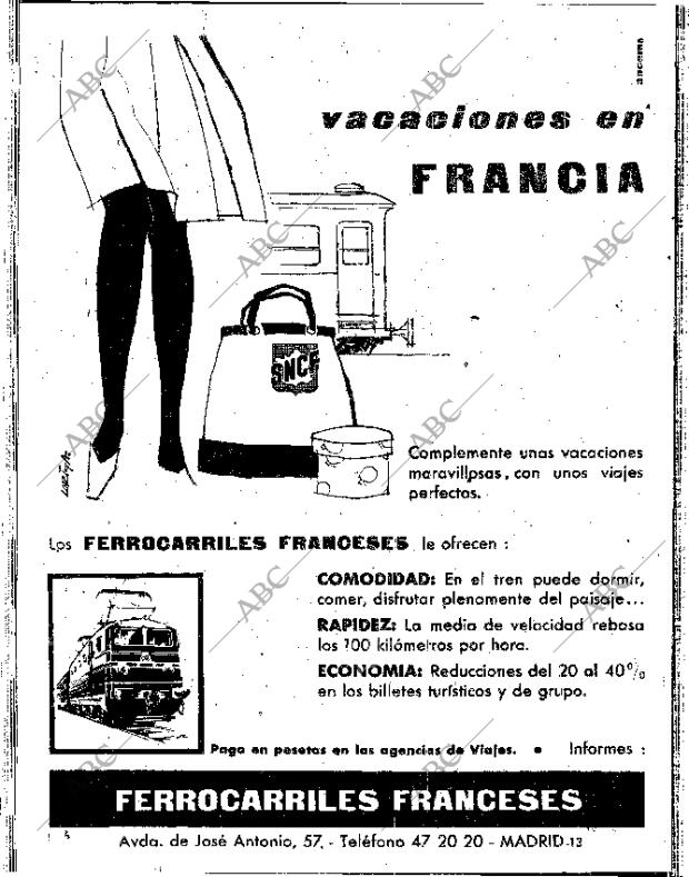 ✳El 24 de enero de 1960, ABC anunciaba una de las mayores proezas