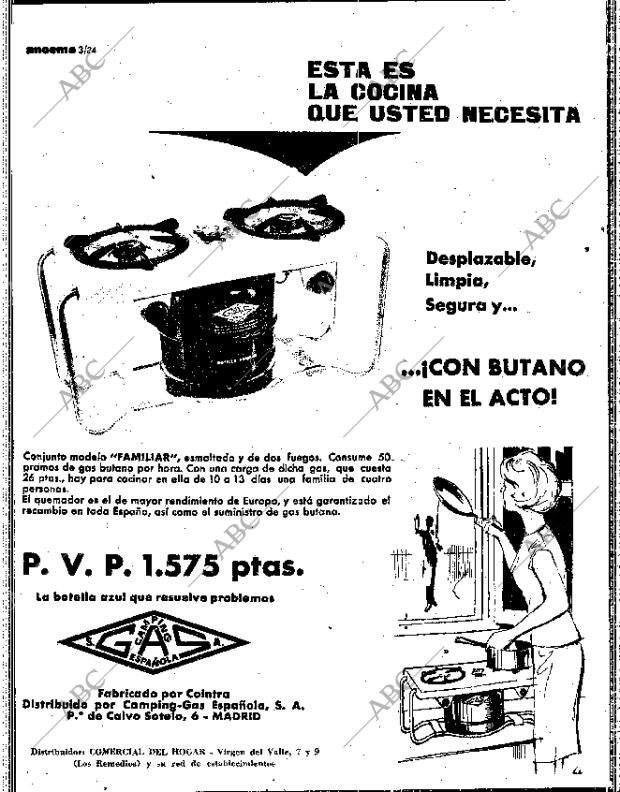 ✳El 24 de enero de 1960, ABC anunciaba una de las mayores proezas