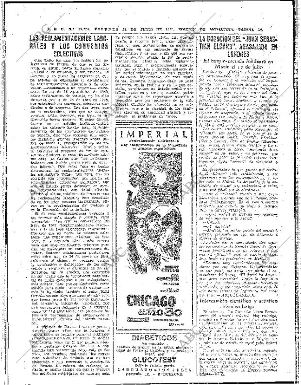 ✳El 24 de enero de 1960, ABC anunciaba una de las mayores proezas