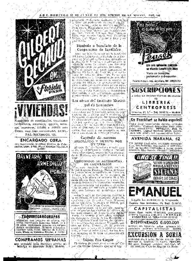 ABC MADRID 26-06-1960 página 100