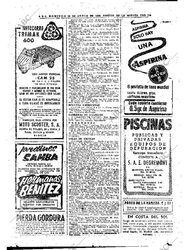 ABC MADRID 26-06-1960 página 110