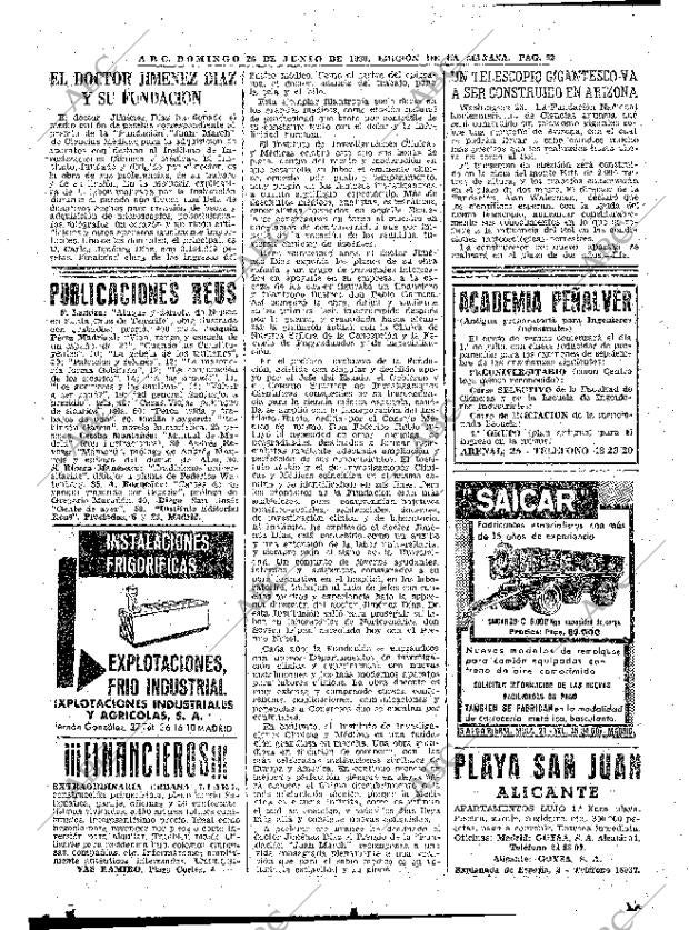 ABC MADRID 26-06-1960 página 92