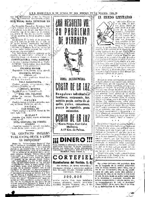 ABC MADRID 26-06-1960 página 94