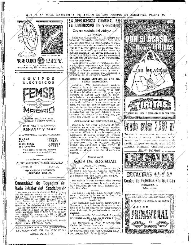 ABC SEVILLA 02-07-1960 página 26