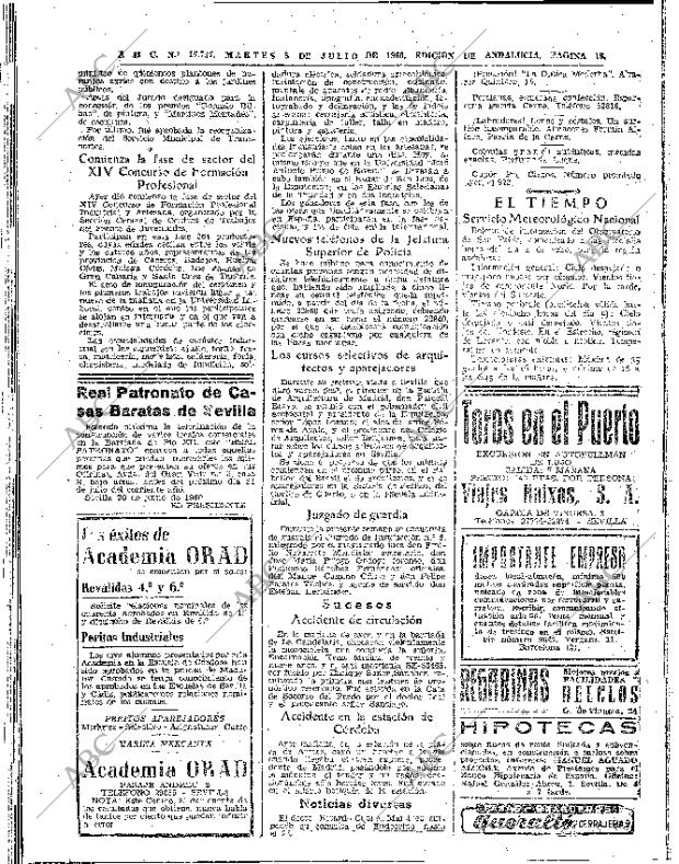 ABC SEVILLA 05-07-1960 página 18