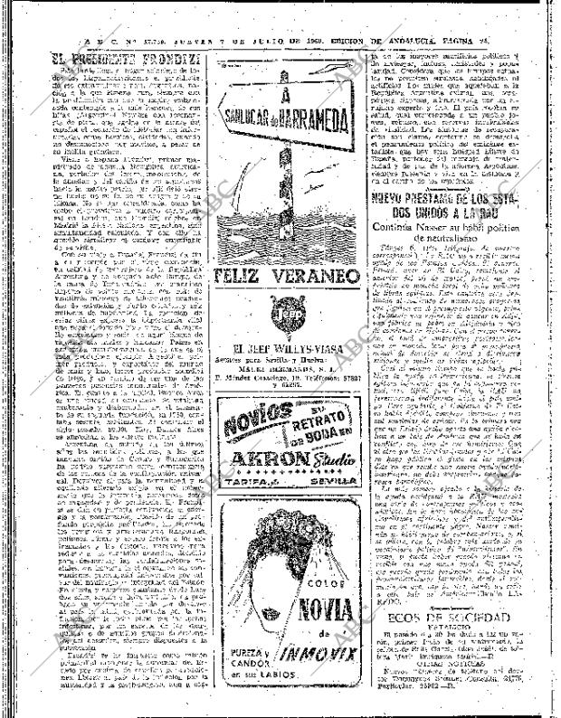ABC SEVILLA 07-07-1960 página 24