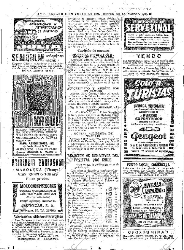 ABC MADRID 09-07-1960 página 52