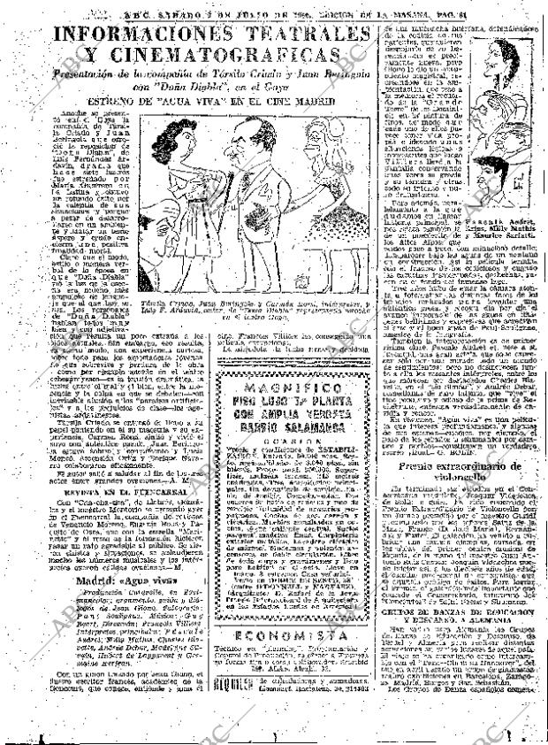 ABC MADRID 09-07-1960 página 61