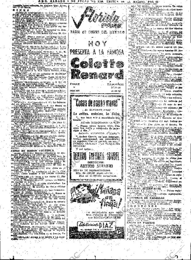 ABC MADRID 09-07-1960 página 63