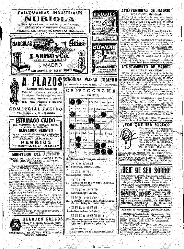 ABC MADRID 09-07-1960 página 71