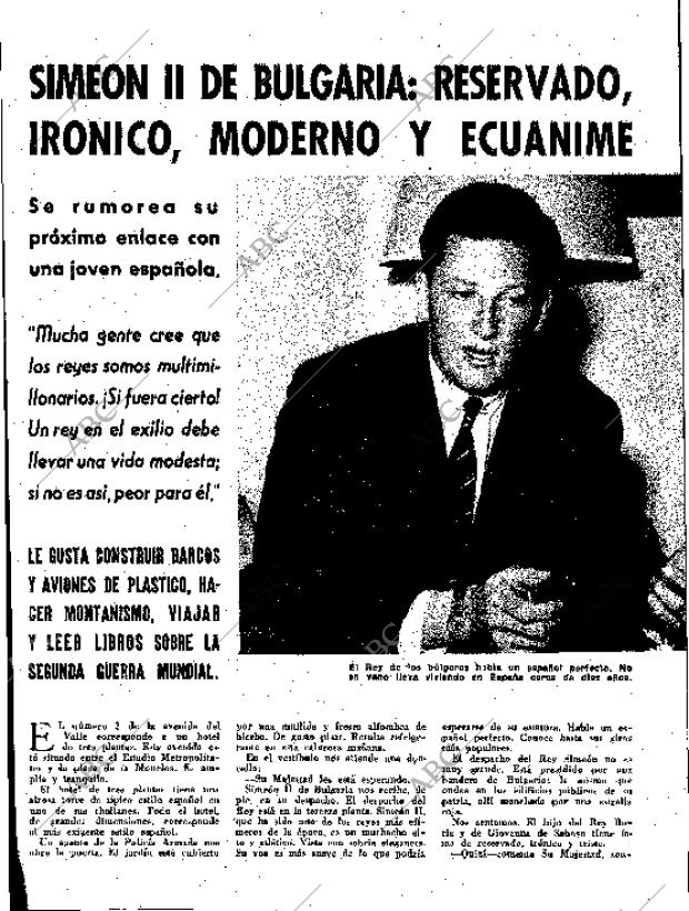 BLANCO Y NEGRO MADRID 09-07-1960 página 85
