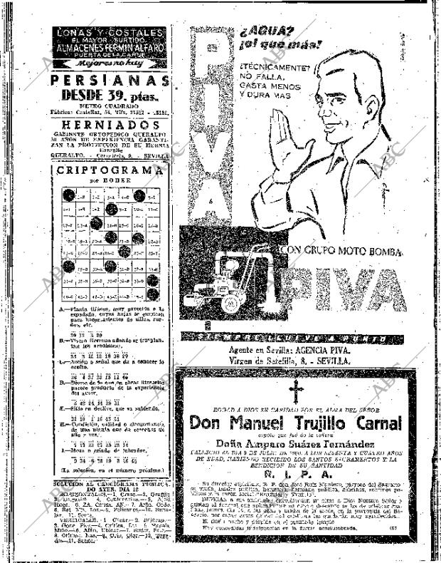 ABC SEVILLA 13-07-1960 página 38