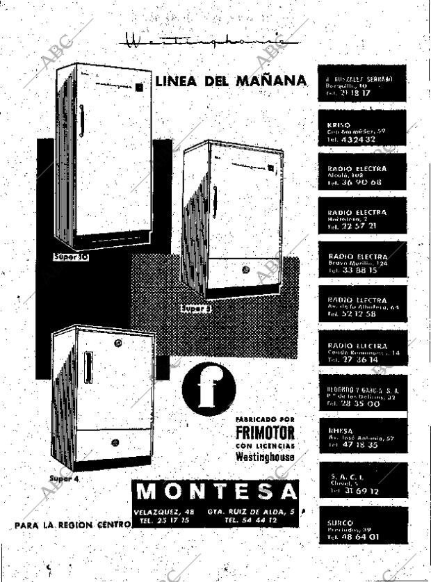 ABC MADRID 14-07-1960 página 29