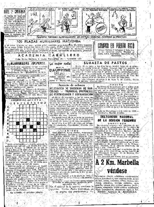 ABC MADRID 14-07-1960 página 71