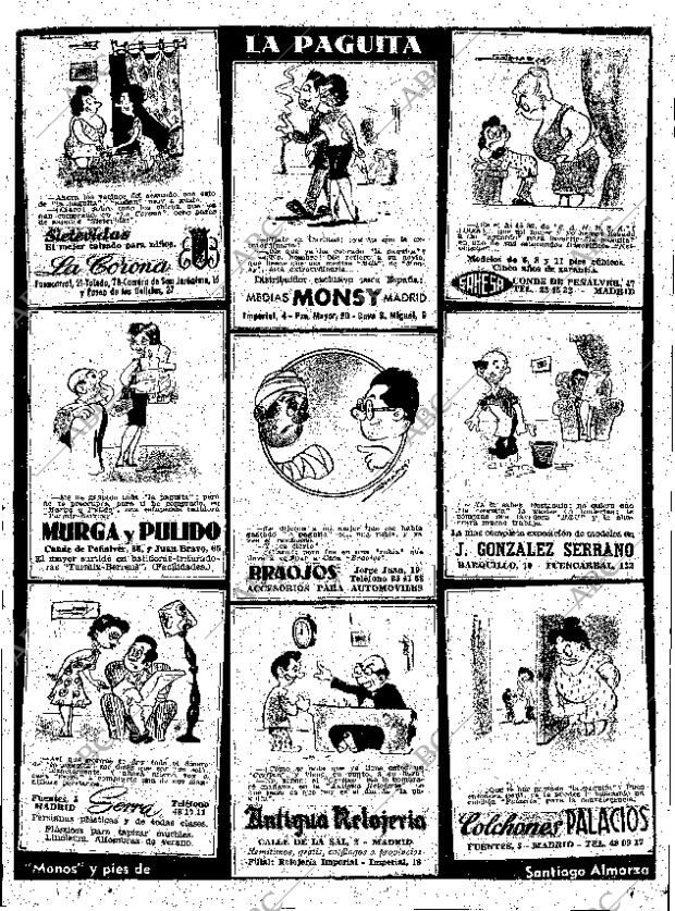 ABC MADRID 14-07-1960 página 9