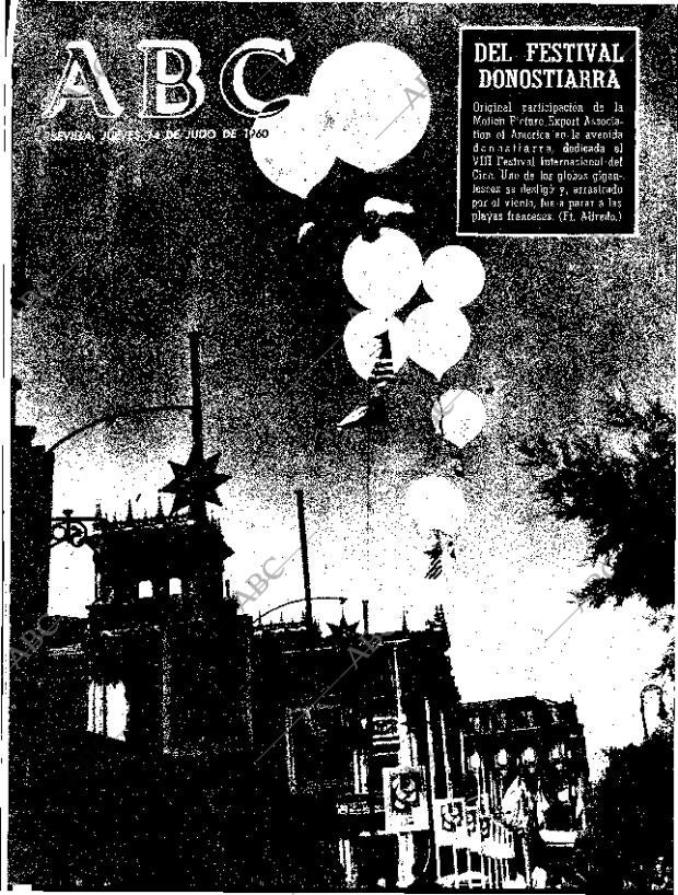 ABC SEVILLA 14-07-1960 página 1