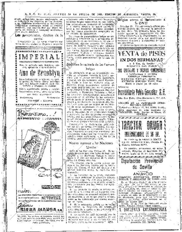 ABC SEVILLA 14-07-1960 página 22