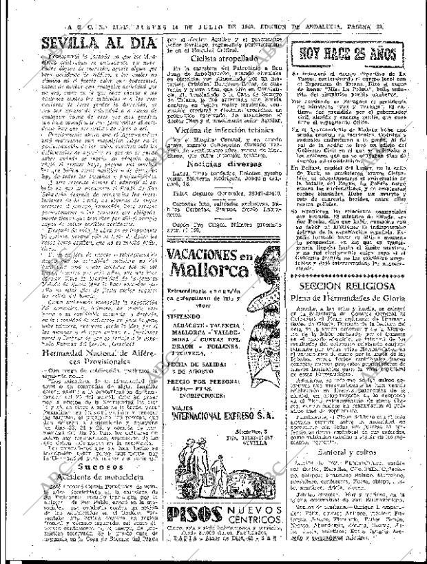 ABC SEVILLA 14-07-1960 página 29