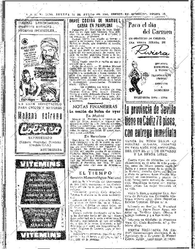 ABC SEVILLA 14-07-1960 página 30