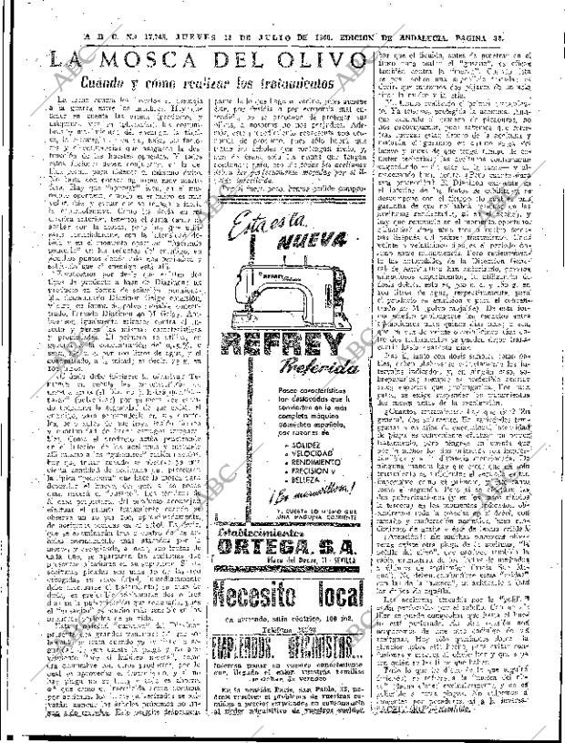 ABC SEVILLA 14-07-1960 página 33