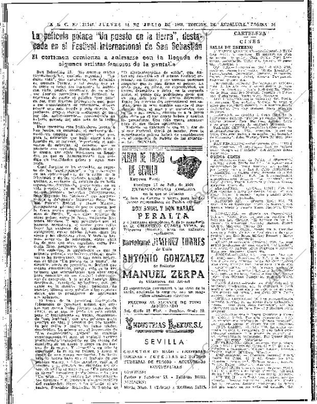 ABC SEVILLA 14-07-1960 página 34