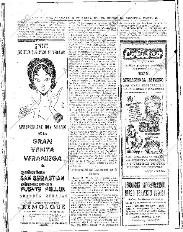 ABC SEVILLA 15-07-1960 página 22