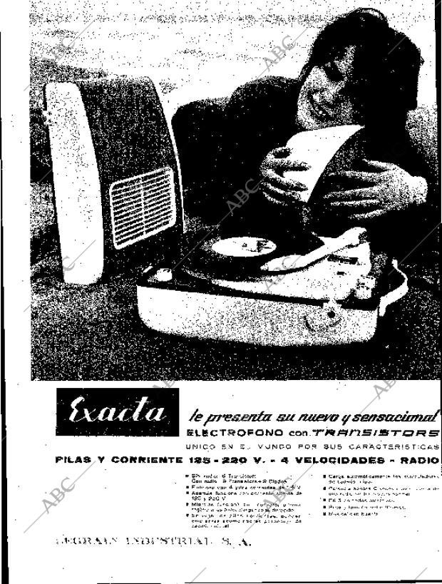 BLANCO Y NEGRO MADRID 16-07-1960 página 29