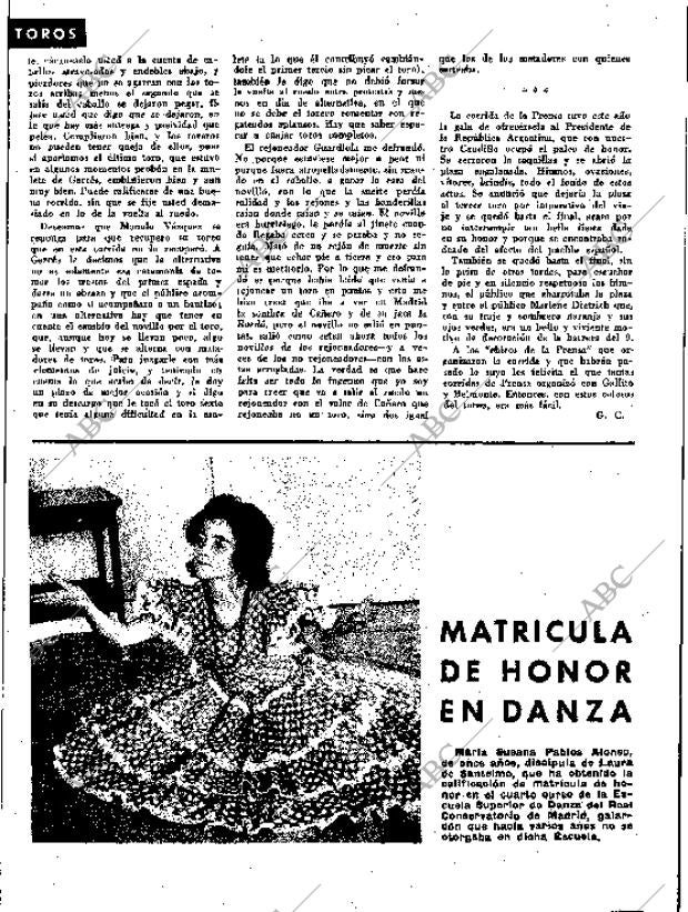 BLANCO Y NEGRO MADRID 16-07-1960 página 82