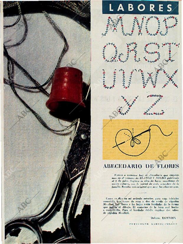 BLANCO Y NEGRO MADRID 16-07-1960 página 97